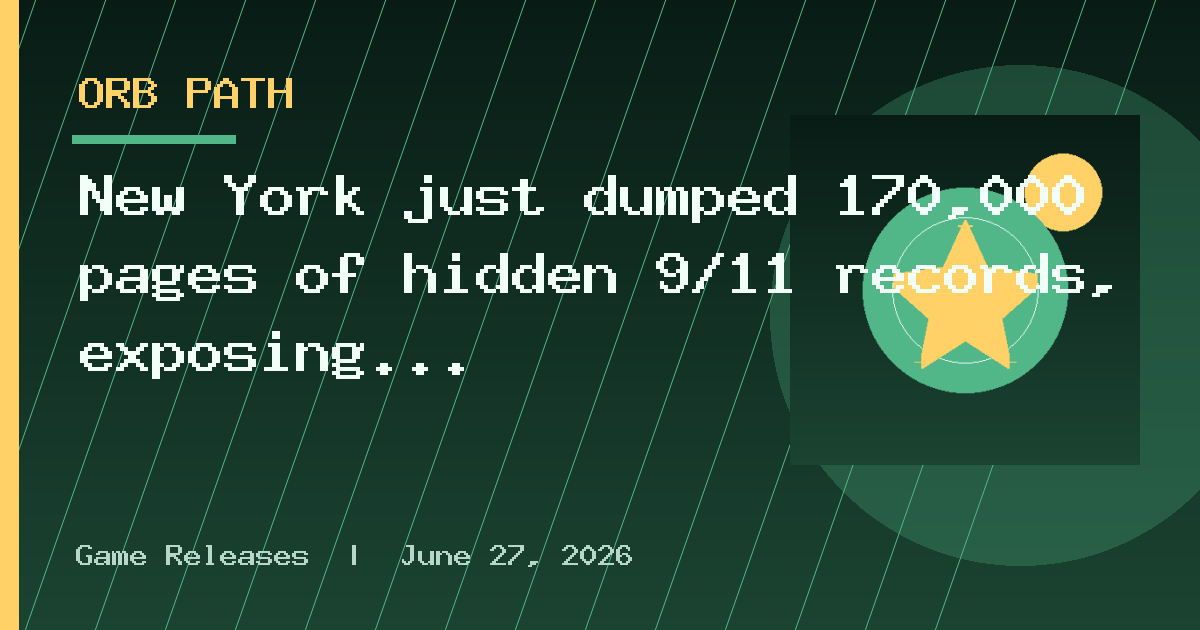 New York just dumped 170,000 pages of hidden 9/11 records, exposing