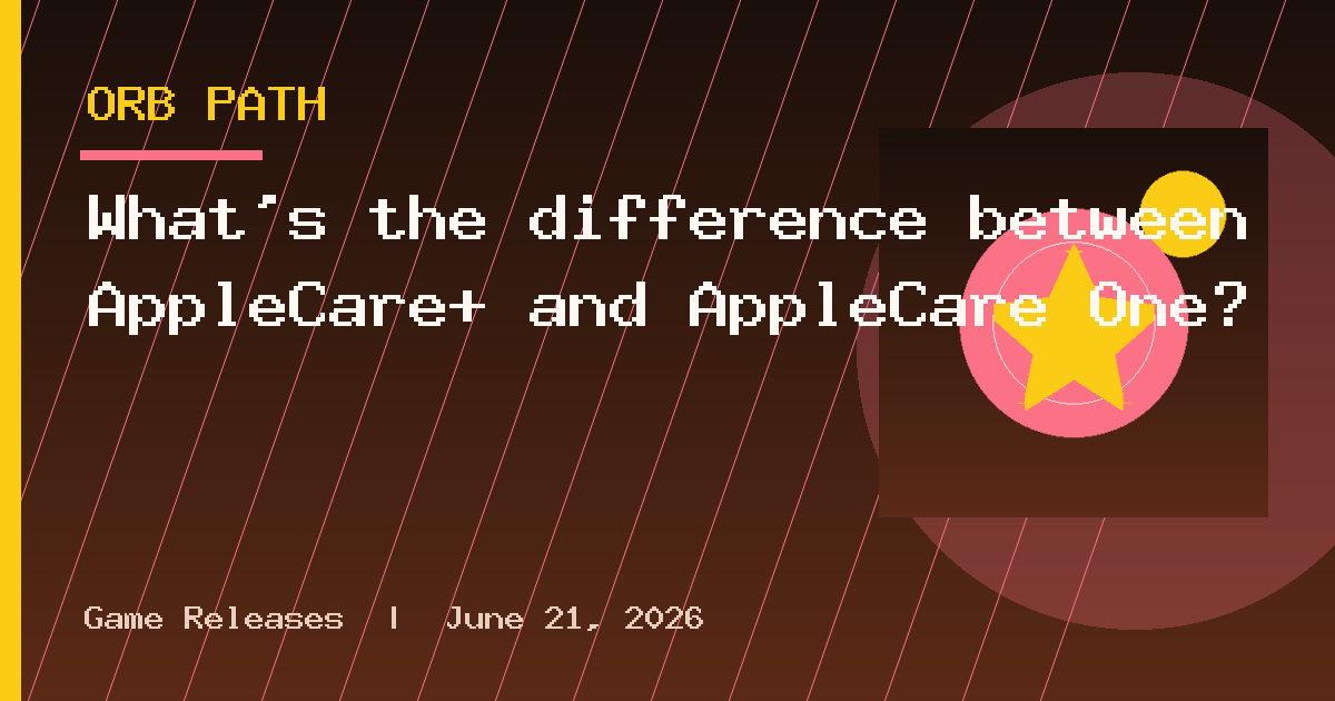 What's the difference between AppleCare+ and AppleCare One?